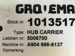 Liebherr Hub Carrier